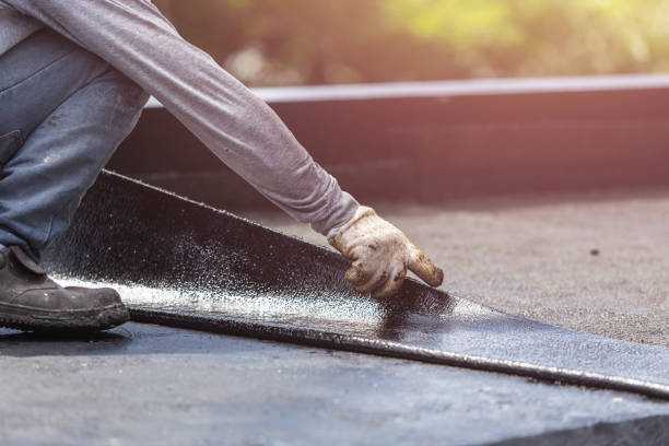 Professional Crawl Space Encapsulation technician working in Morganville, NJ